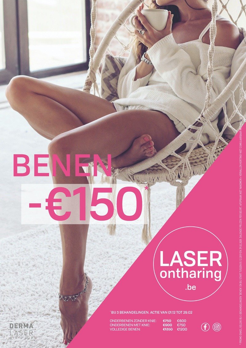 Laserontharing Benen 2019